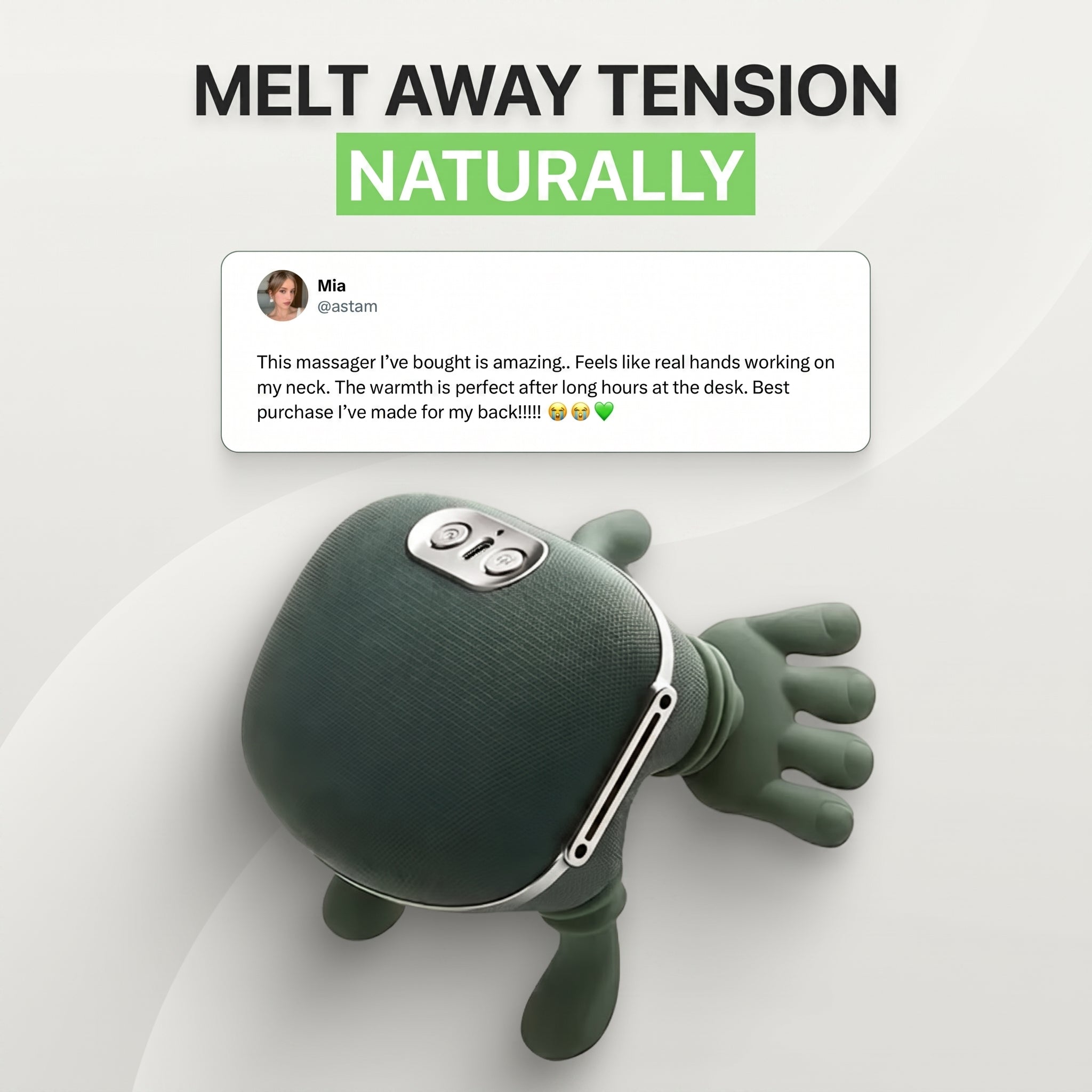 ReliefWell™ Smart Neck Massager