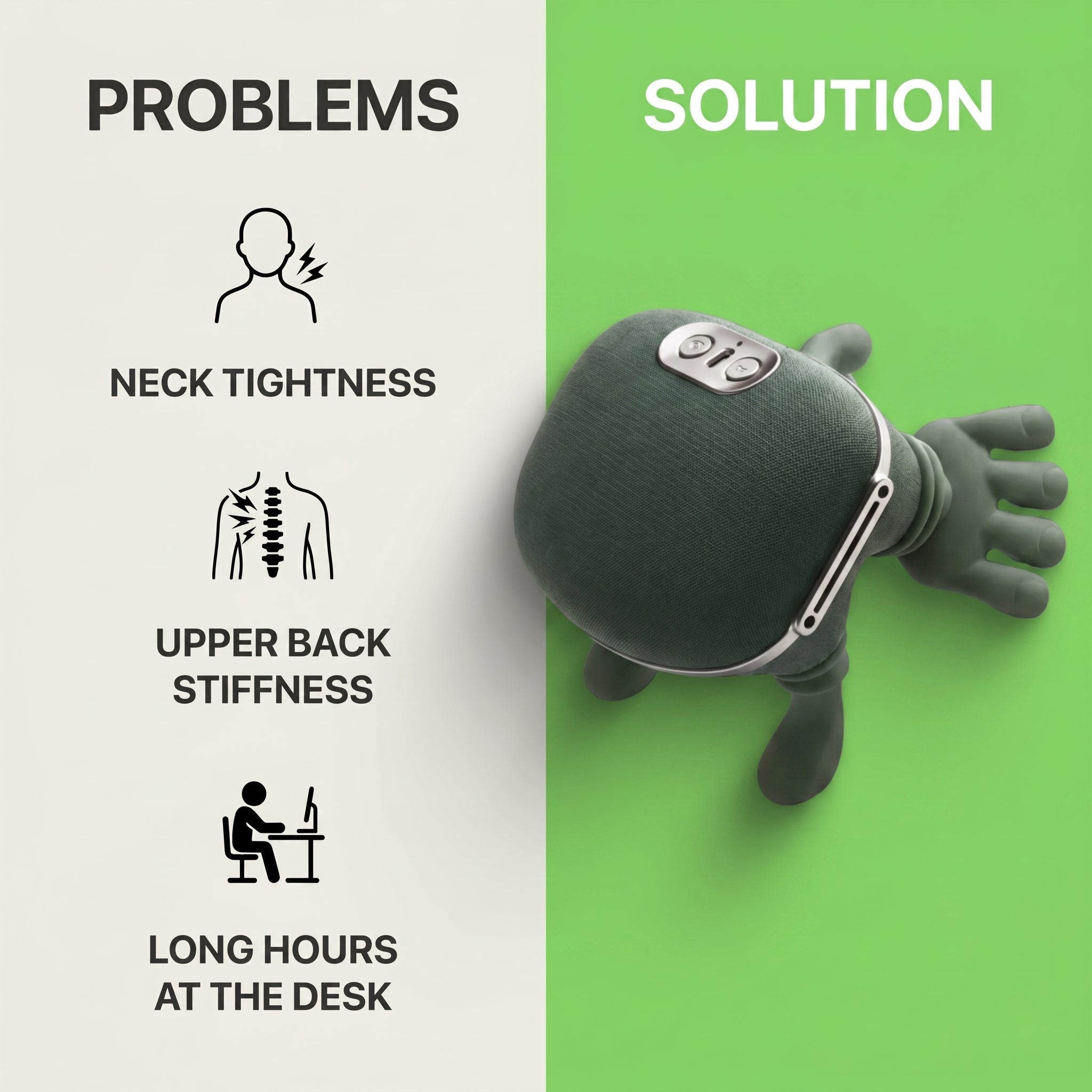 ReliefWell™ Smart Neck Massager
