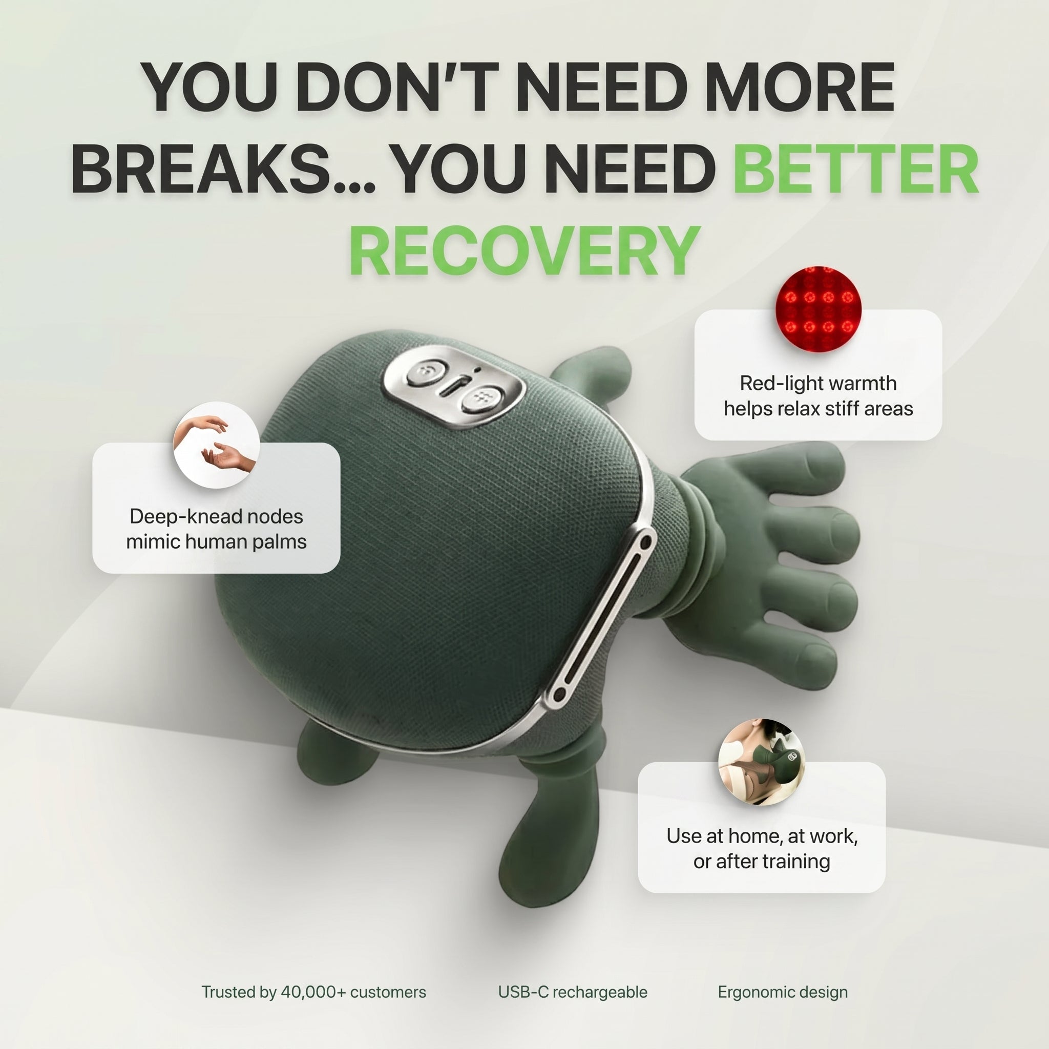 ReliefWell™ Smart Neck Massager